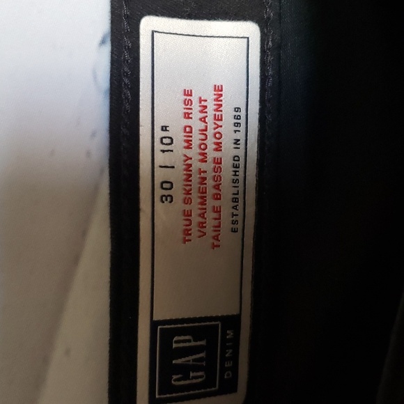 Gap Black Jeans -New - Picture 4 of 7